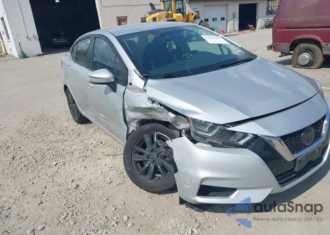 2021 Nissan Versa Sv Xtronic Cvt z USA, uszkodzony, nr VIN 3N1CN8EV0ML834153